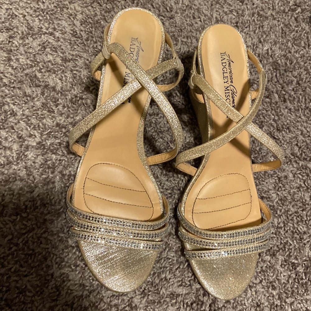 Wedges from this cute bridal shop